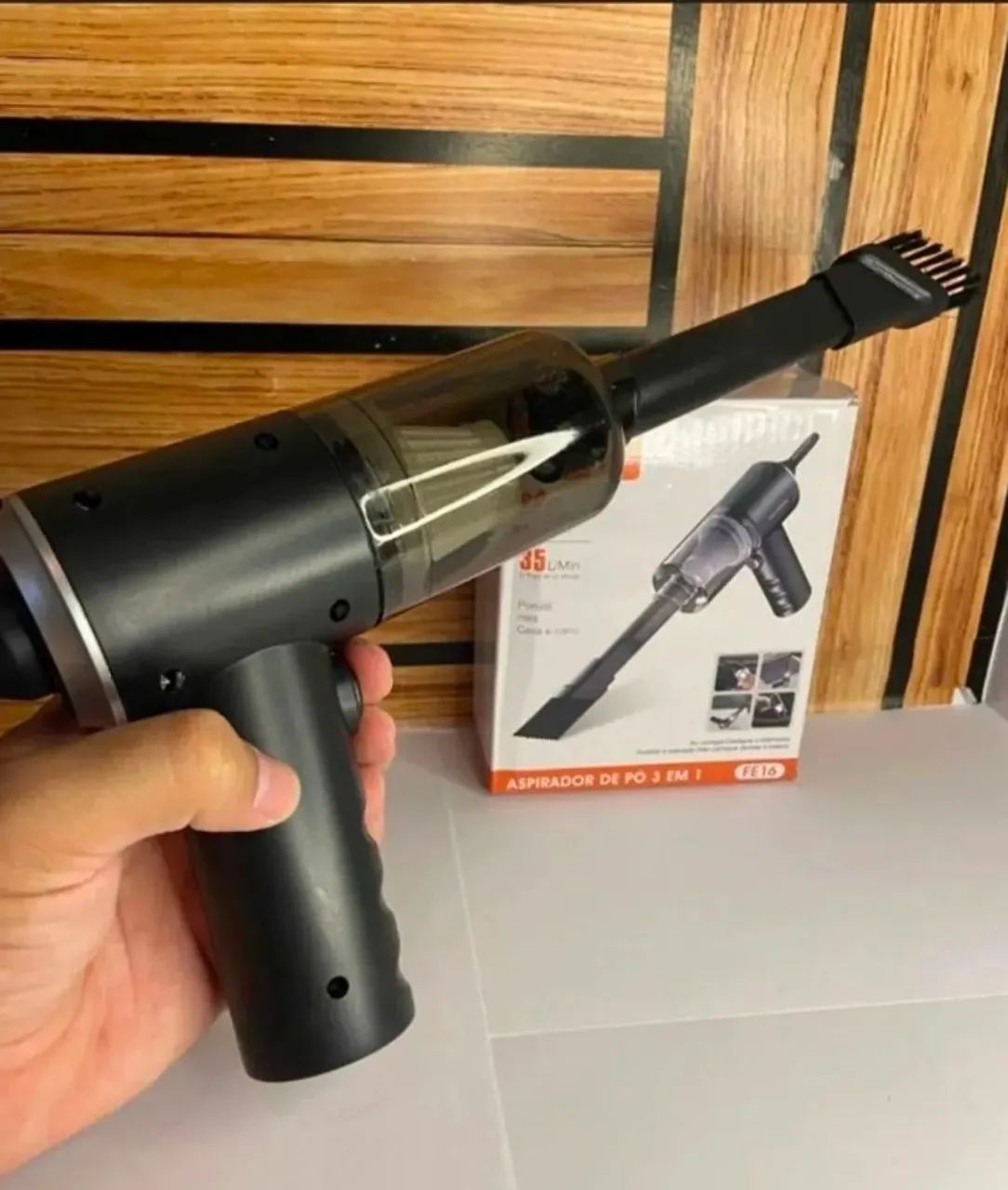 Aspirador de pó portátil (Pague na Entrega)