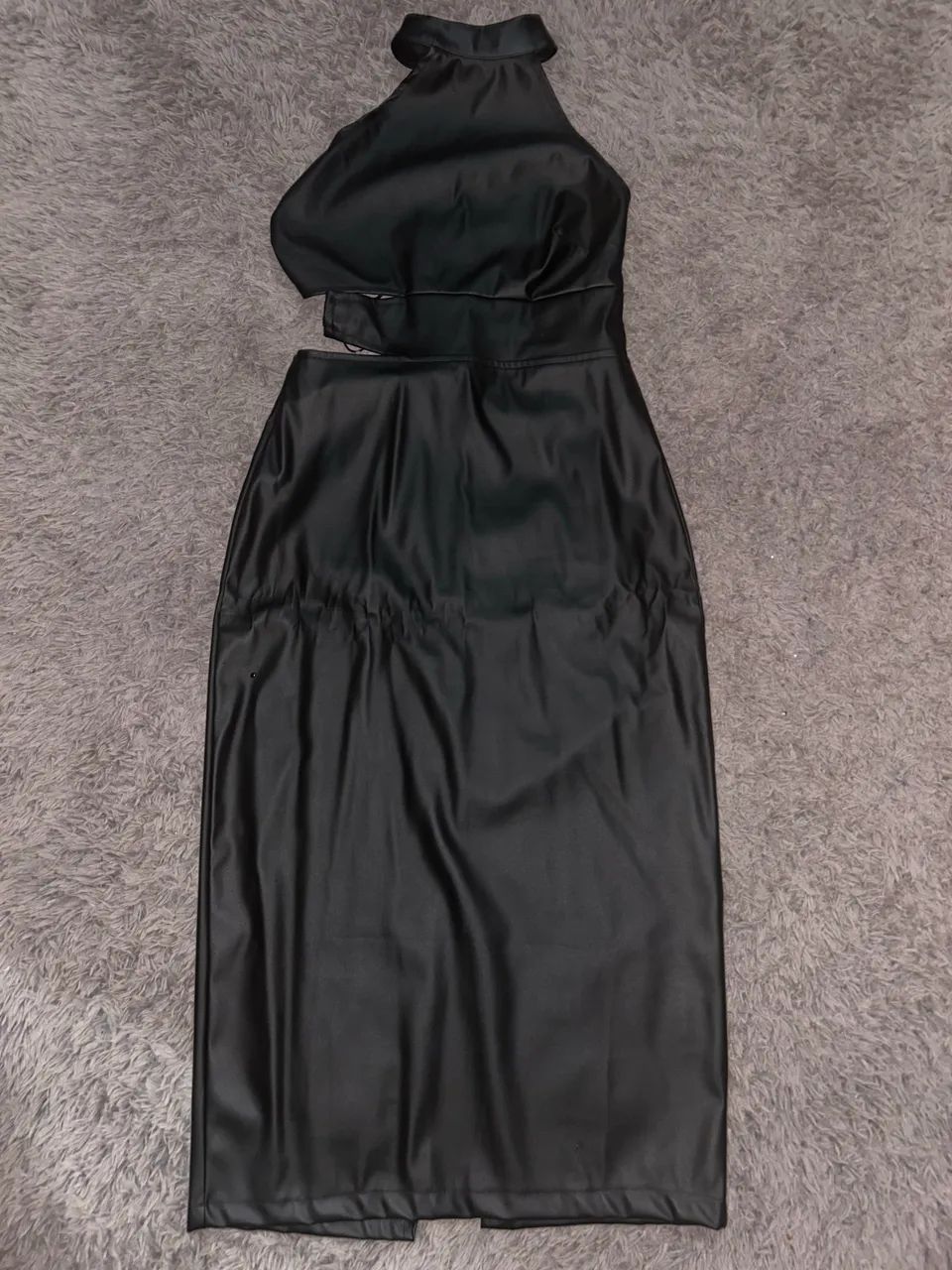 Vestido courino novo, usado 2x