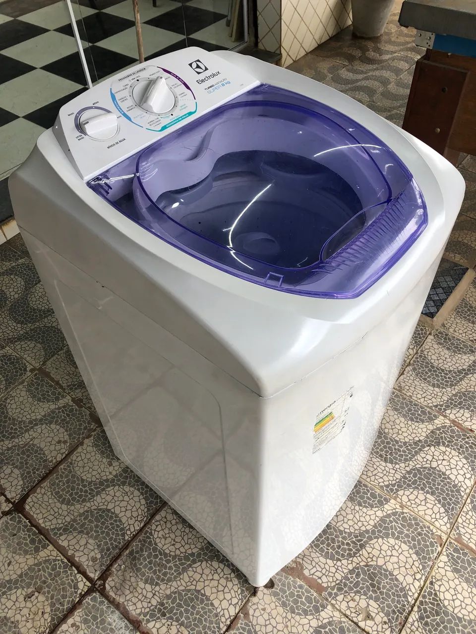 Máquina Electrolux turbo 8kg - Foto 3