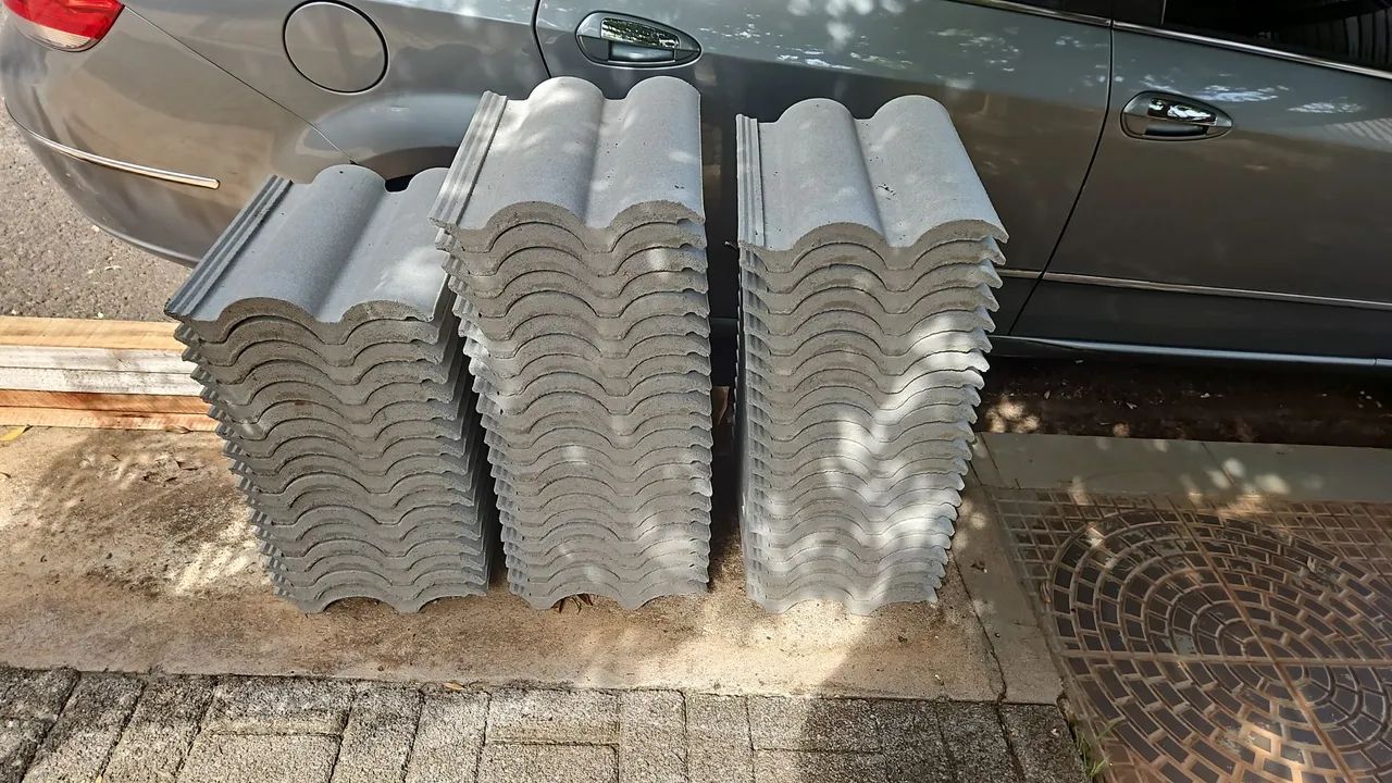 Telhas de concreto