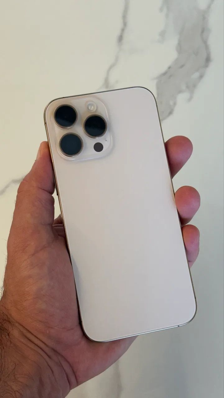 iPhone 16 Pro Max - Titânio Deserto | Impecável - Foto 3