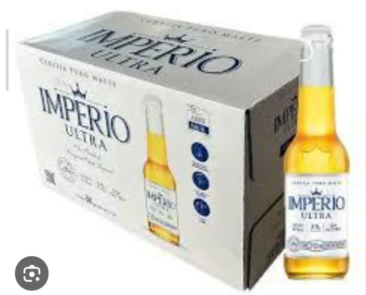 Cerveja Império ultra 210ml cx c/18