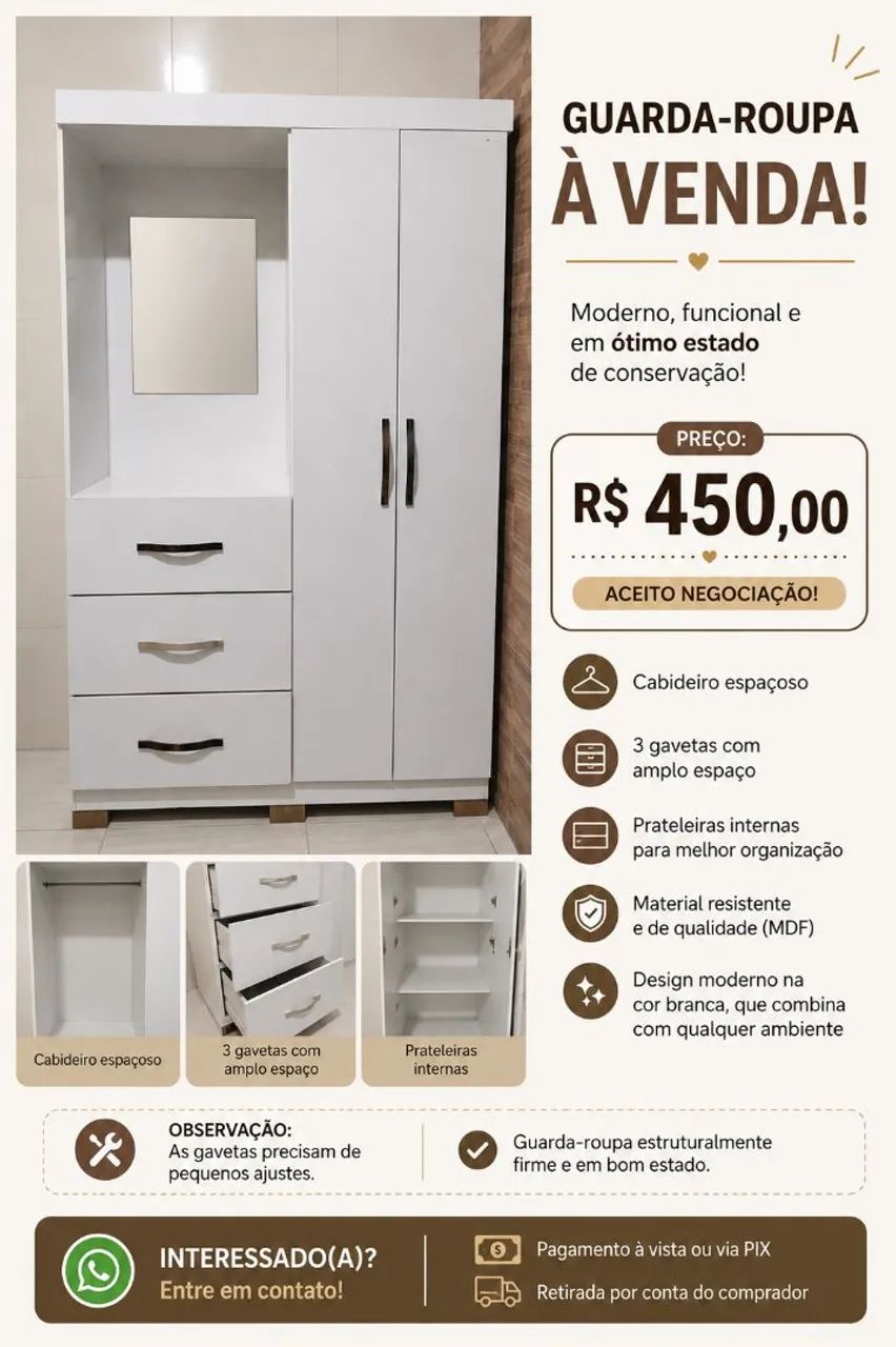 Pra vender 
