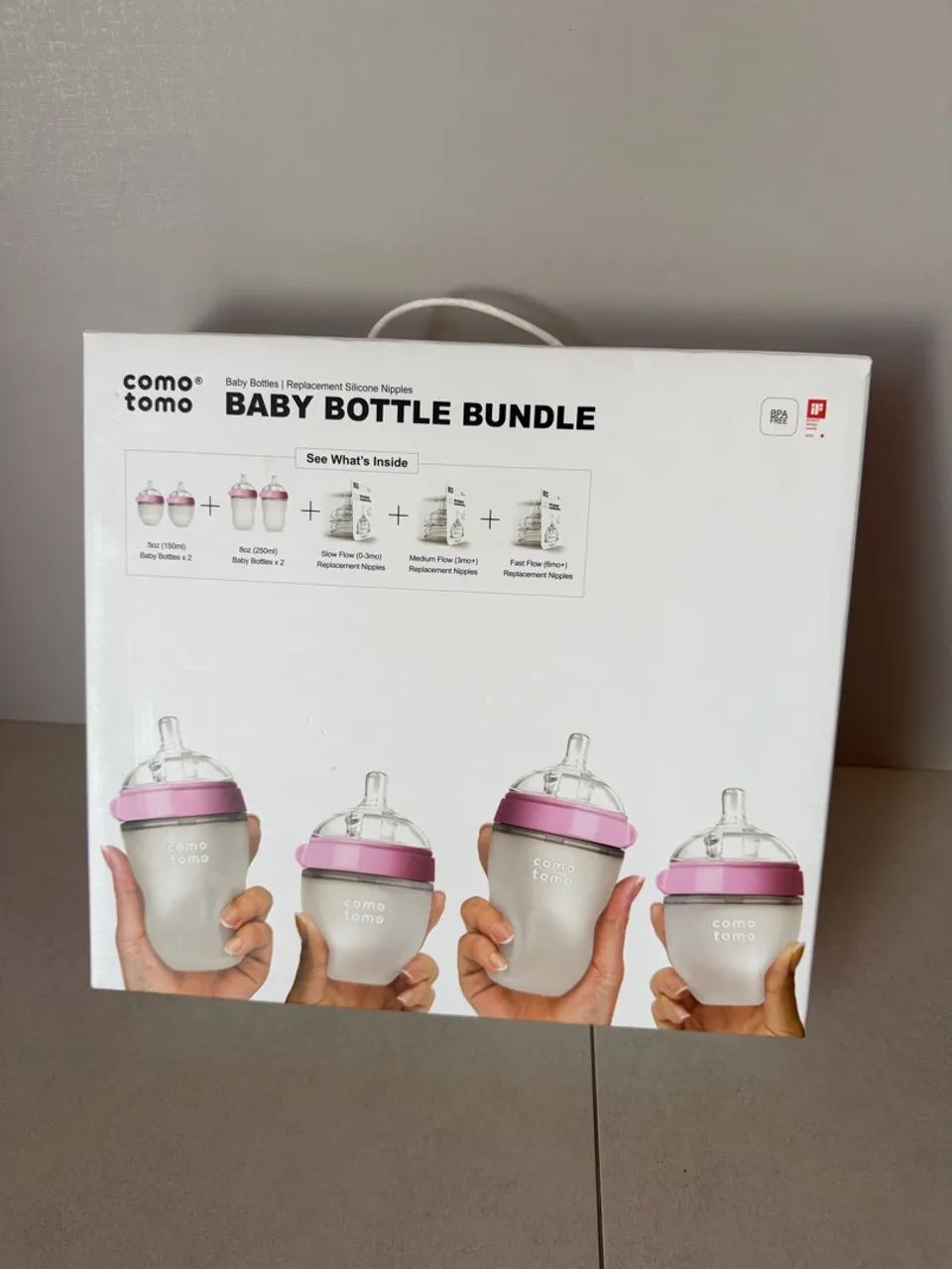 Kit de Mamadeiras Comotomo