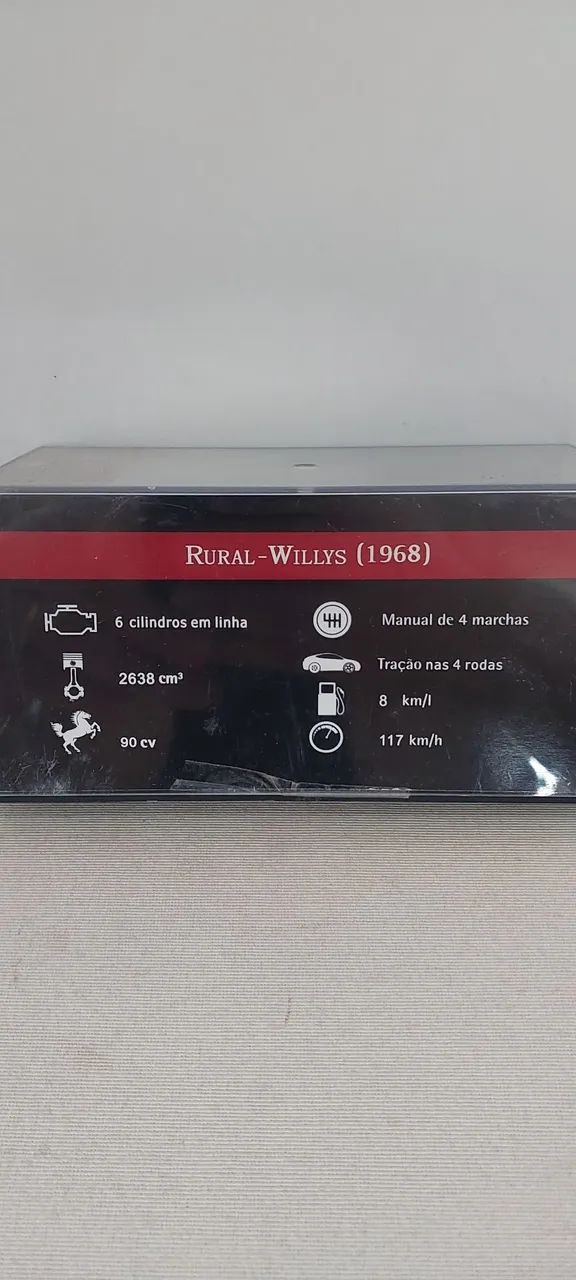 Miniatura Rural Wilys 1968 - 1/43 - Foto 4