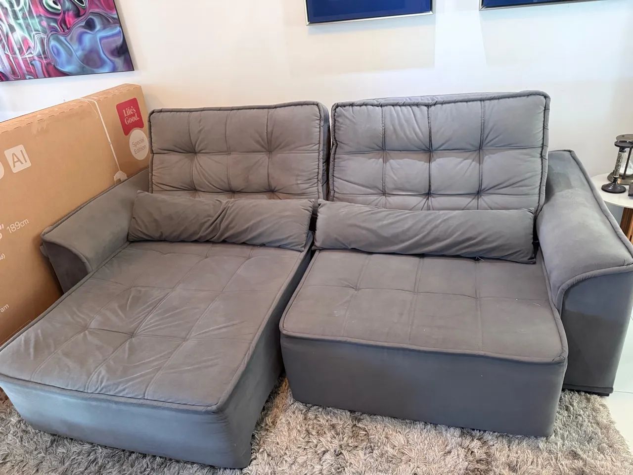 Vendo sofá retrátil  - Foto 2