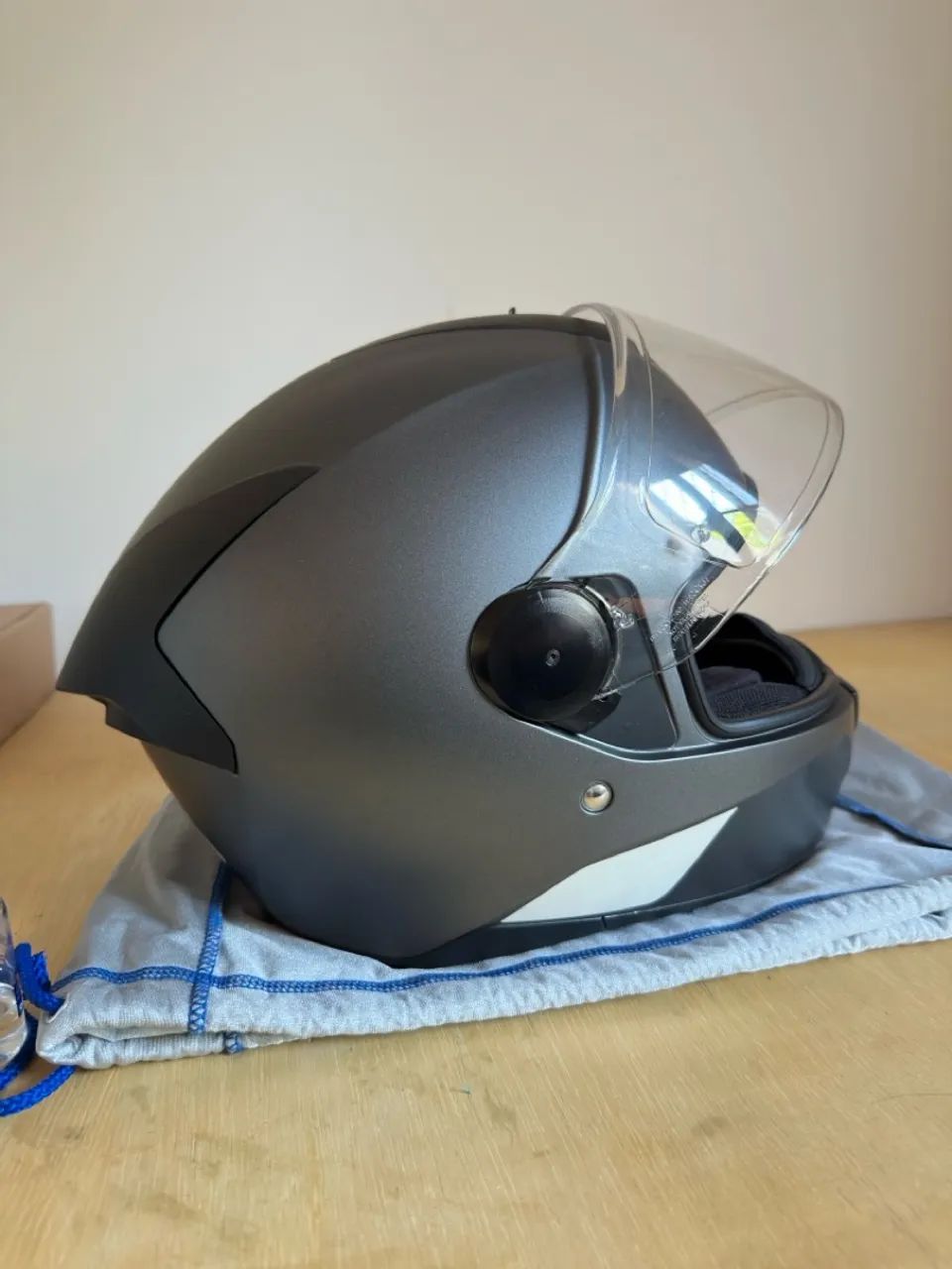 Capacete SHARK D-SKWAL 2 BLANC Tamanho 56 - Foto 2