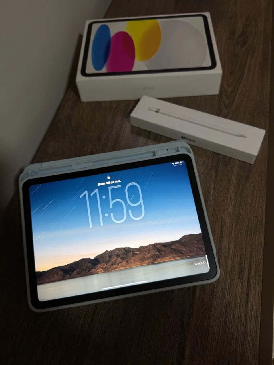 IPAD 10 - 64 GB + APPLE PENCIL + CAPINHA  - Foto 5