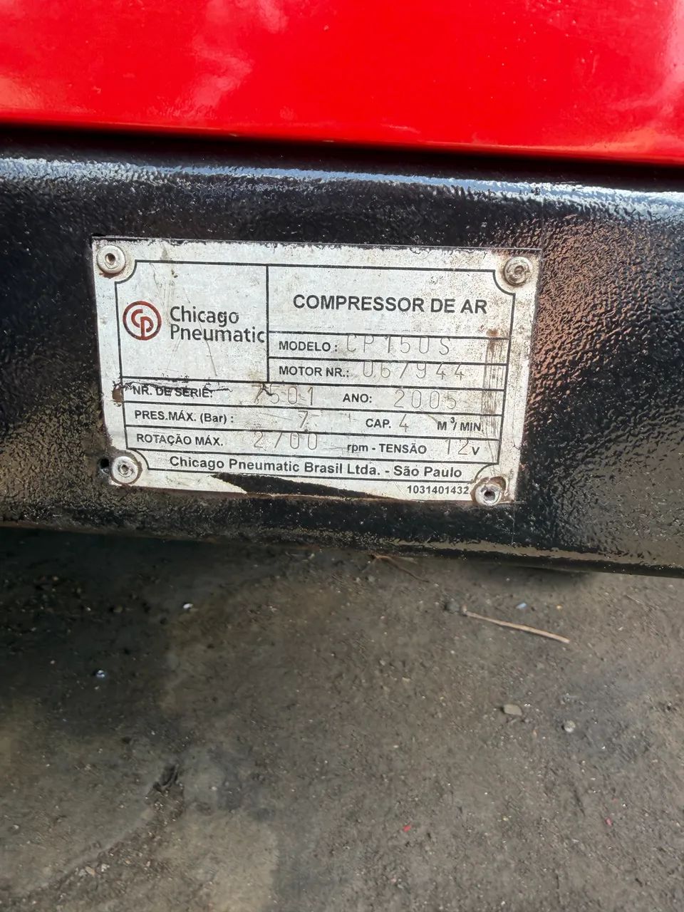 COMPRESSOR CHICAGO PNEUMATIC 150Q - Foto 2