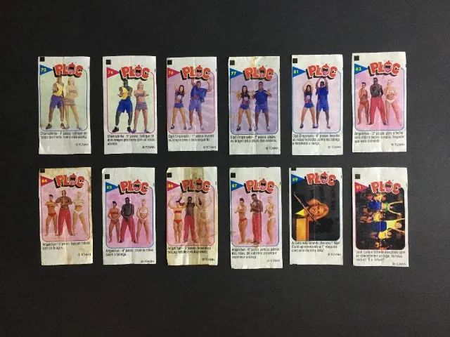 Lote com 54 Figurinhas Sem Repetição + 3 Embalagens Chiclete Ploc É o Tchan! 1999 / 1997 - Foto 5