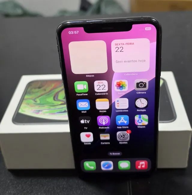 iPhone XS Max 256 Gb Cinza Espacial - Celulares e Smartphones