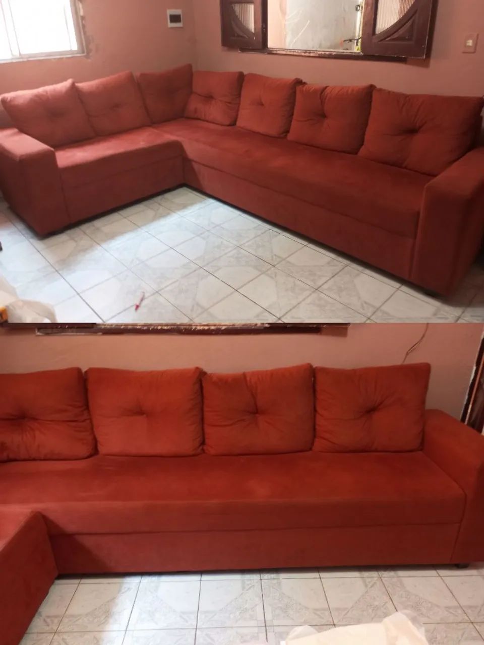 Sofá terra cota  - Foto 2