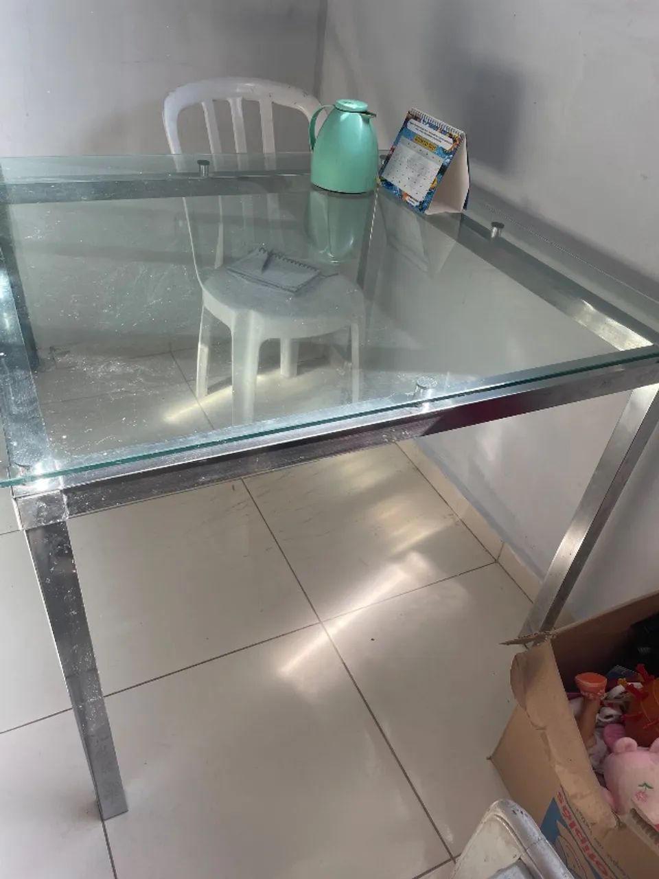 Mesa de vidro 