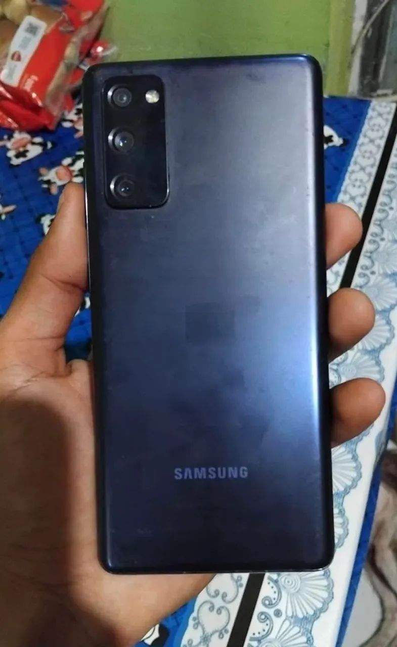 Celular Galaxy S20 FE - 5G - NFC FUNCIONANDO - Celular bem cuidado 