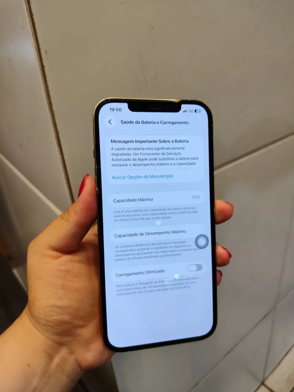 iPhone 12 Pro Max 256 DOURADO - Foto 5