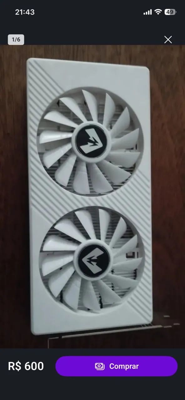 RX 580 BRANCA - Foto 4