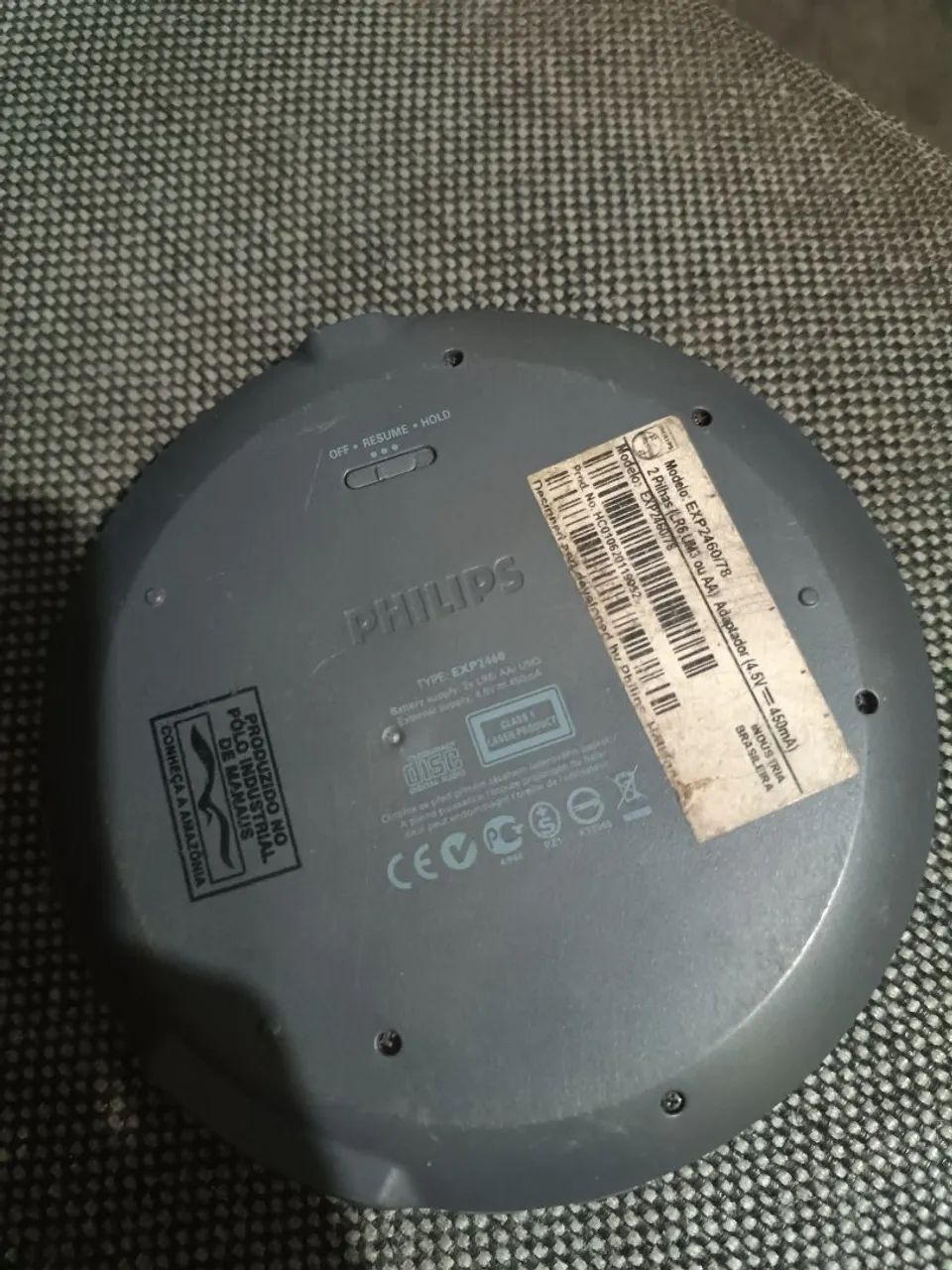Discman Philips expanium (com defeito) - Foto 2