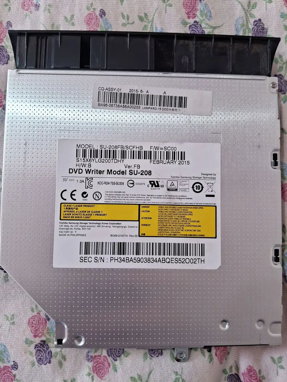 Base inferior notebook samsung Modelo SU-208FB/SCFHB - Foto 3