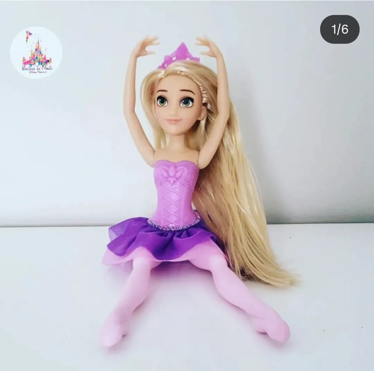Boneca Princesa Disney Rapunzel Bailarina Hasbro