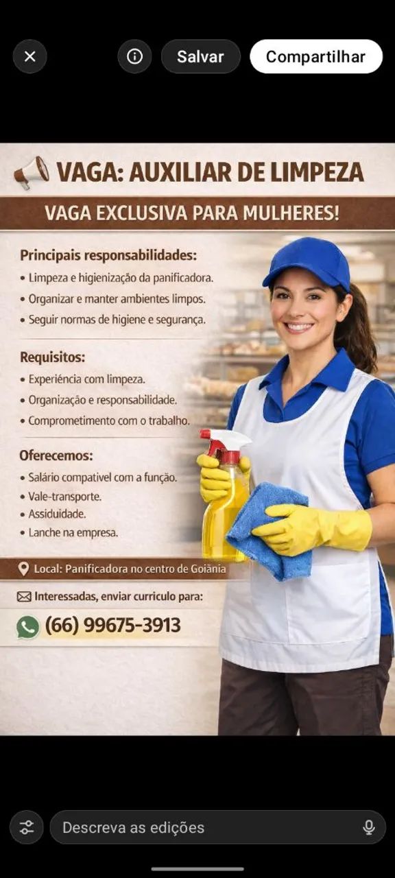 Vaga de trabalho  - Foto 2