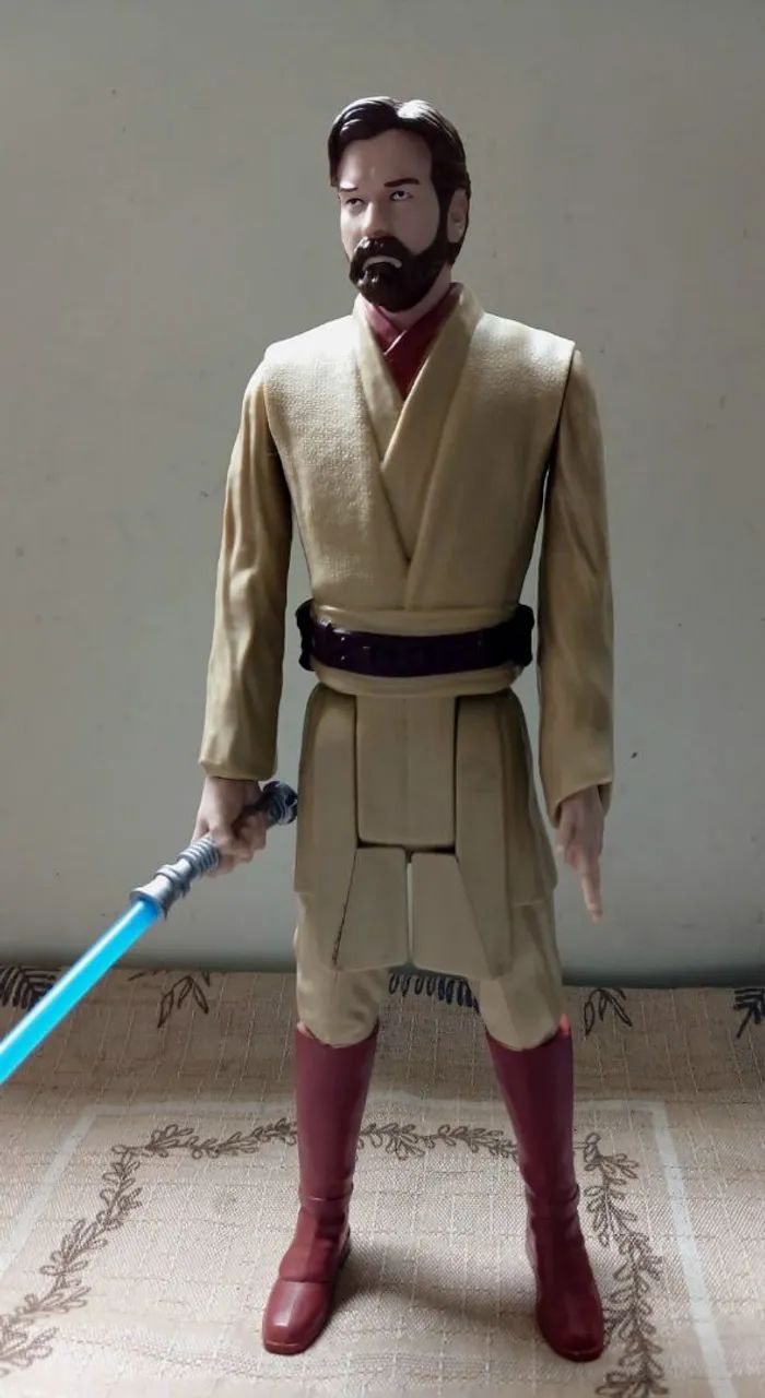 Boneco Obi Wan Kenobi Hasbro  - Foto 3