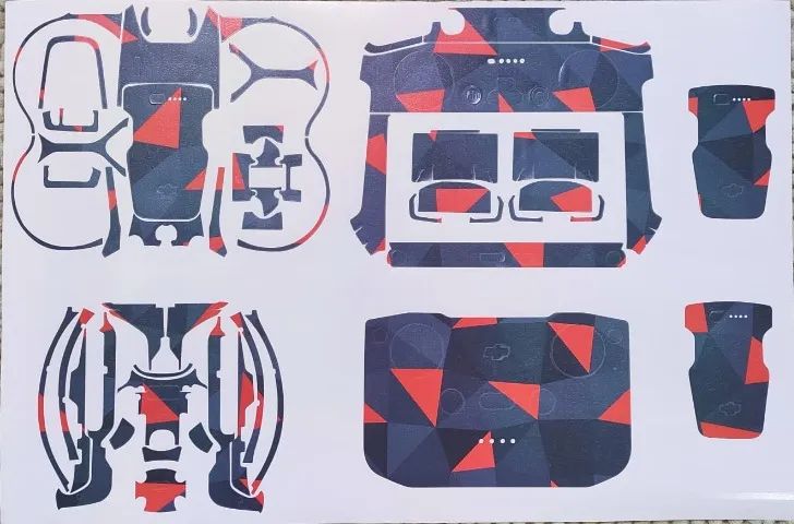 Skin Para Drone DJI NEO 2 - Spectre Red (Pronta Entrega)