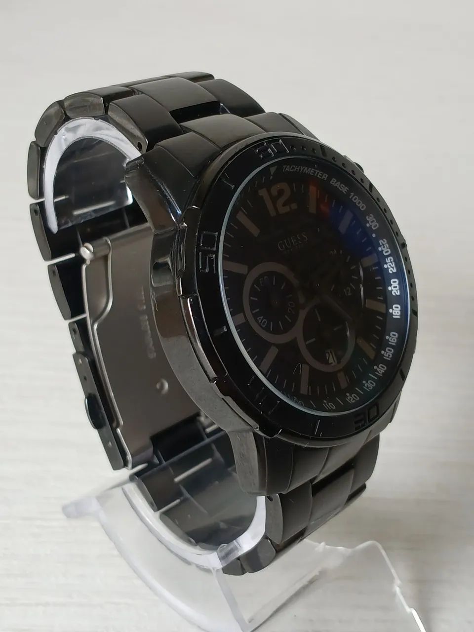 Relógio Guess Total Black - Foto 5