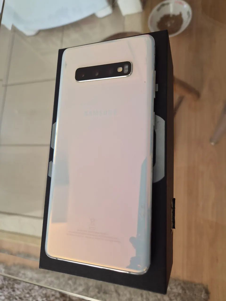Samsung Galaxy S10+ 128GB / 8GB RAM Branco - Com Caixa e Acessórios Original - Foto 4