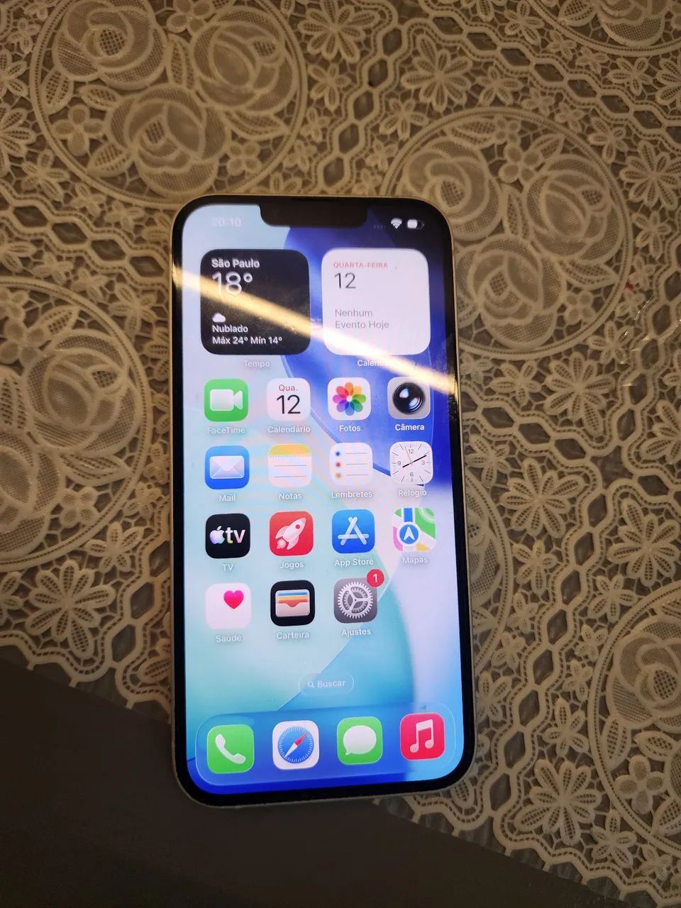 Iphone 13 128GB Branco - Foto 2