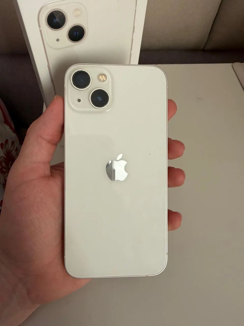 iPhone 13 Branco 128GB - Único Dono | Excelente Estado | Caixa Original - Foto 5