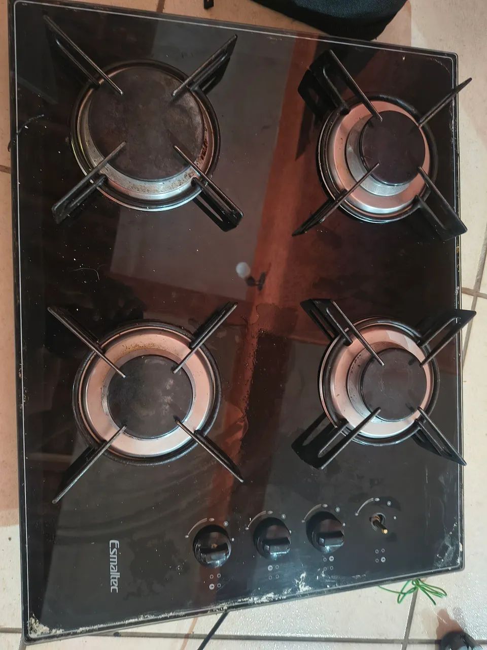 Cooktop 4 bocas Esmaltec (sem acendimento automático)