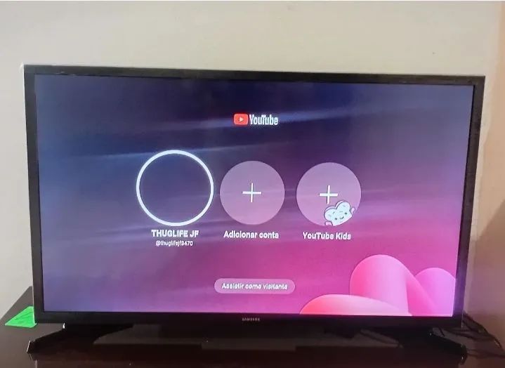 TV LCD 32 SAMSUNG PRA SAIR RAPIDO NOVA 