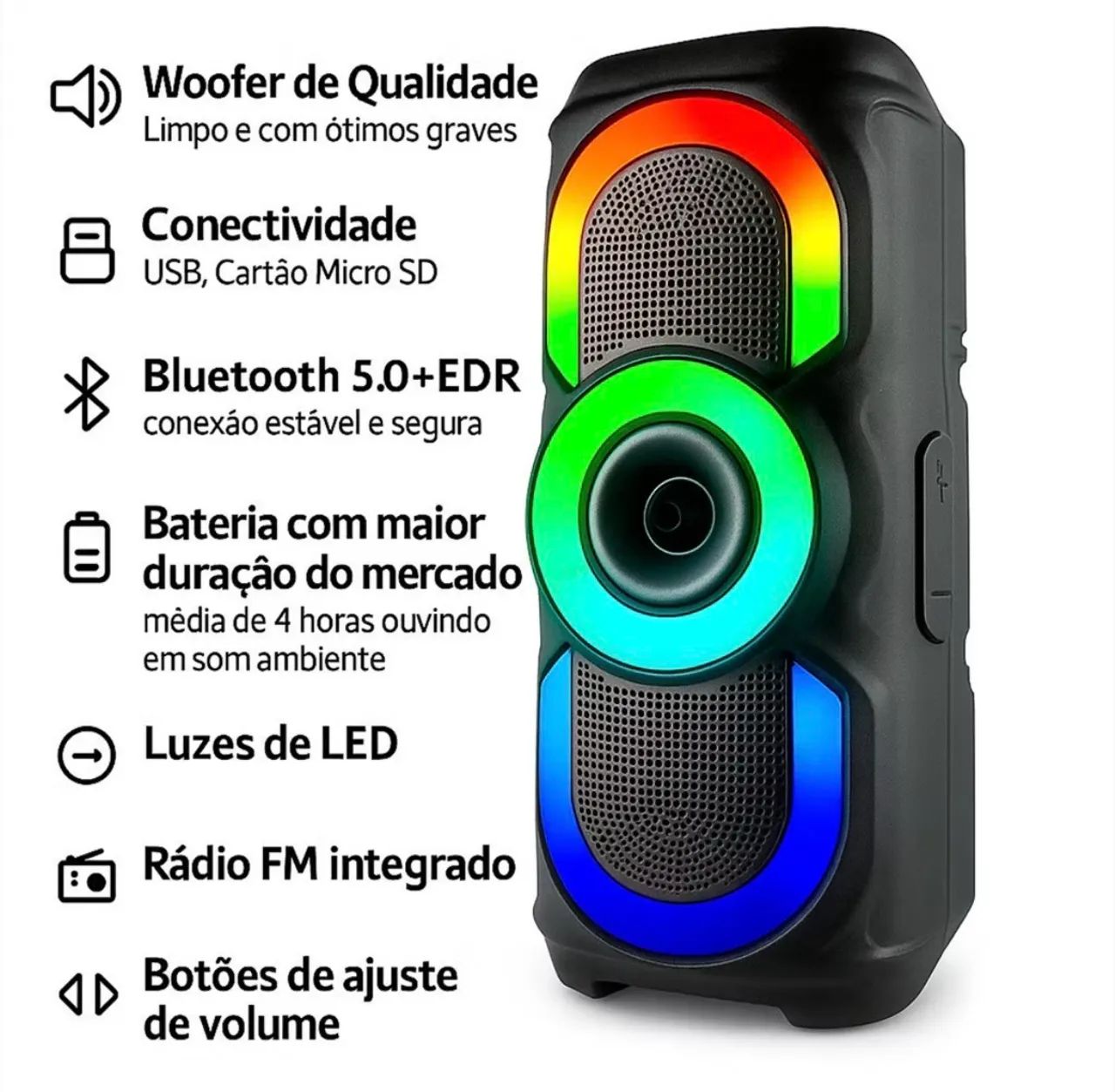Caixa de som bluetooth - Foto 3