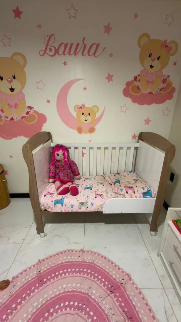 Berço que vira cama - Foto 4