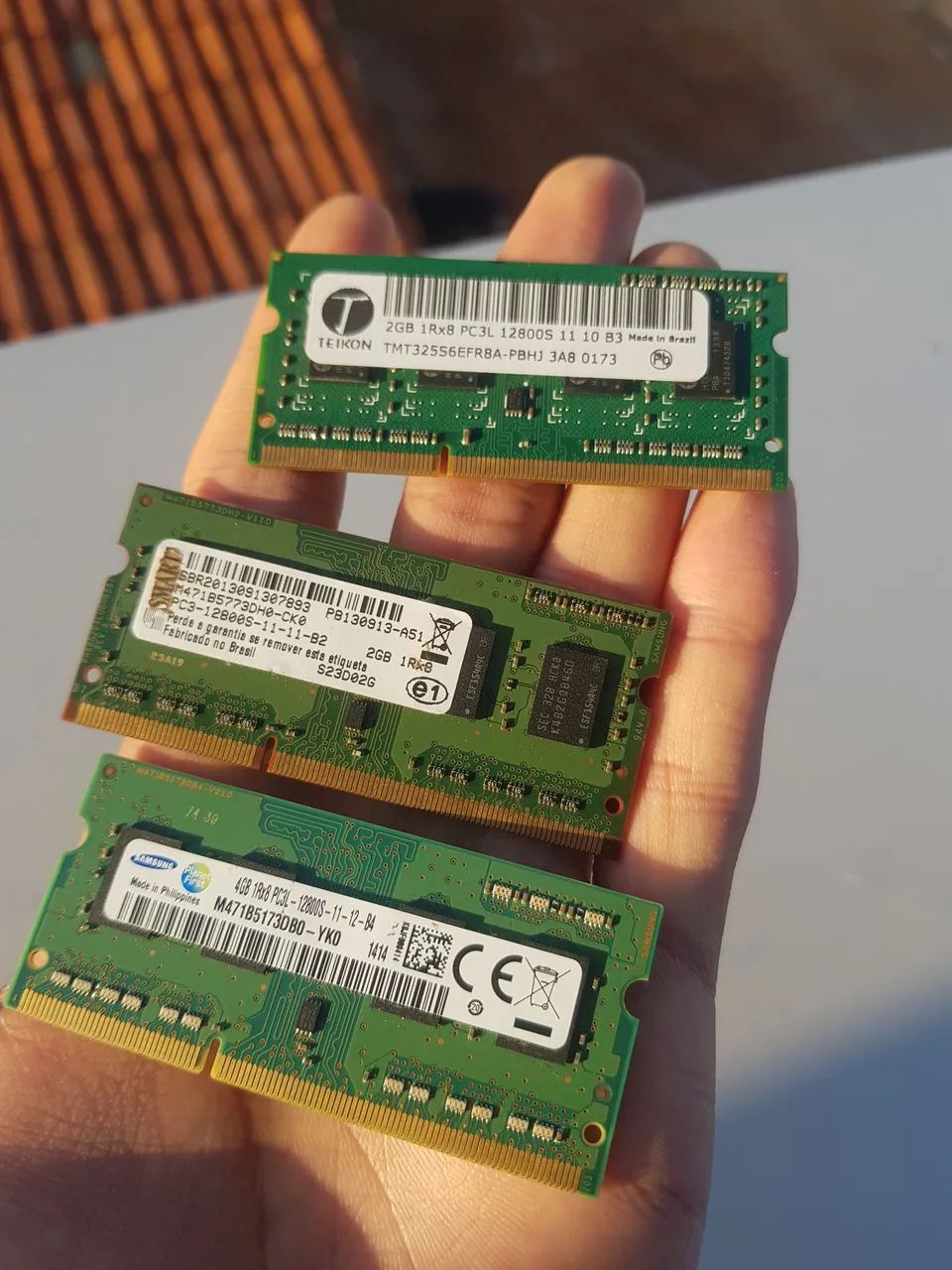 Memória RAM de notebook DDR3 4GB, 2GB. - Foto 3