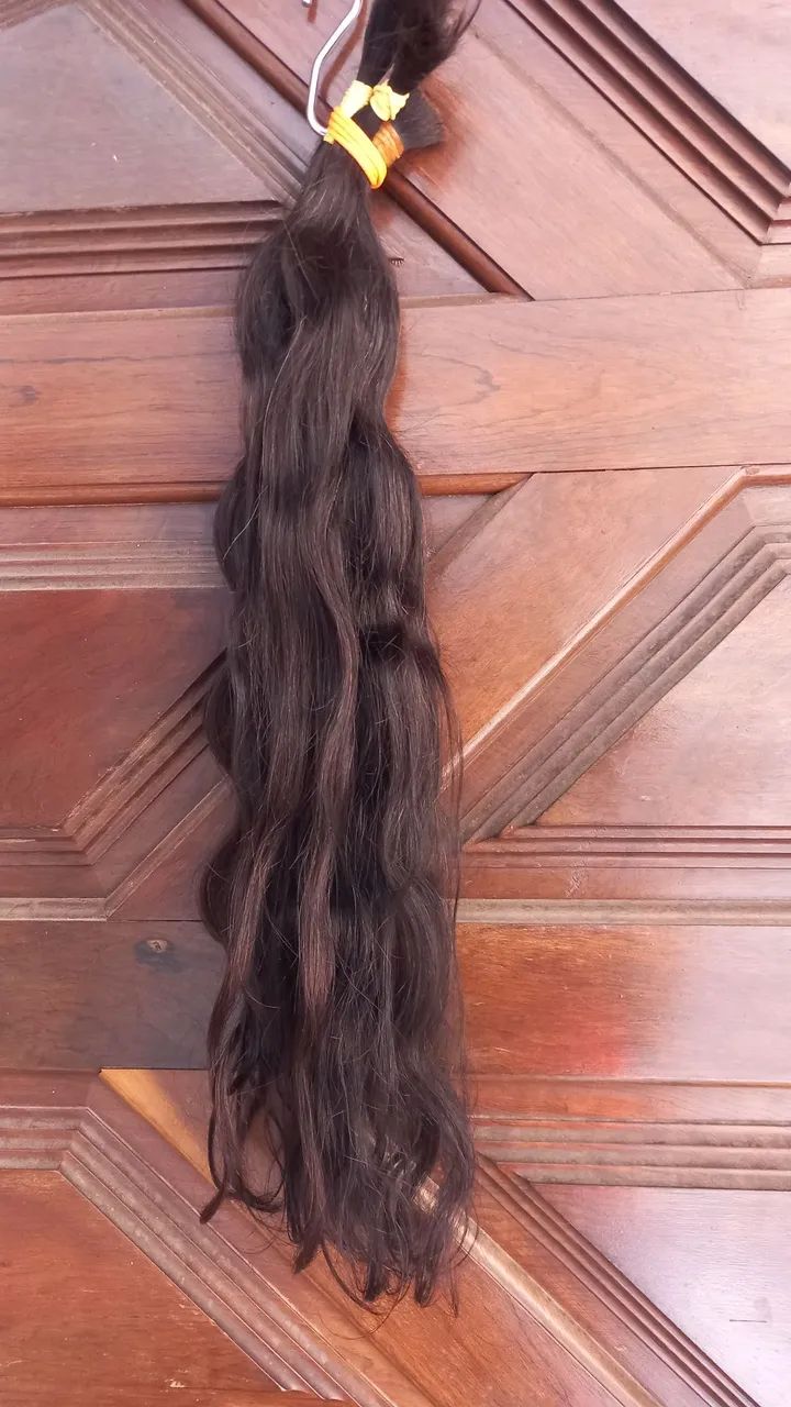 Cabelo humano 70 cm - Foto 3