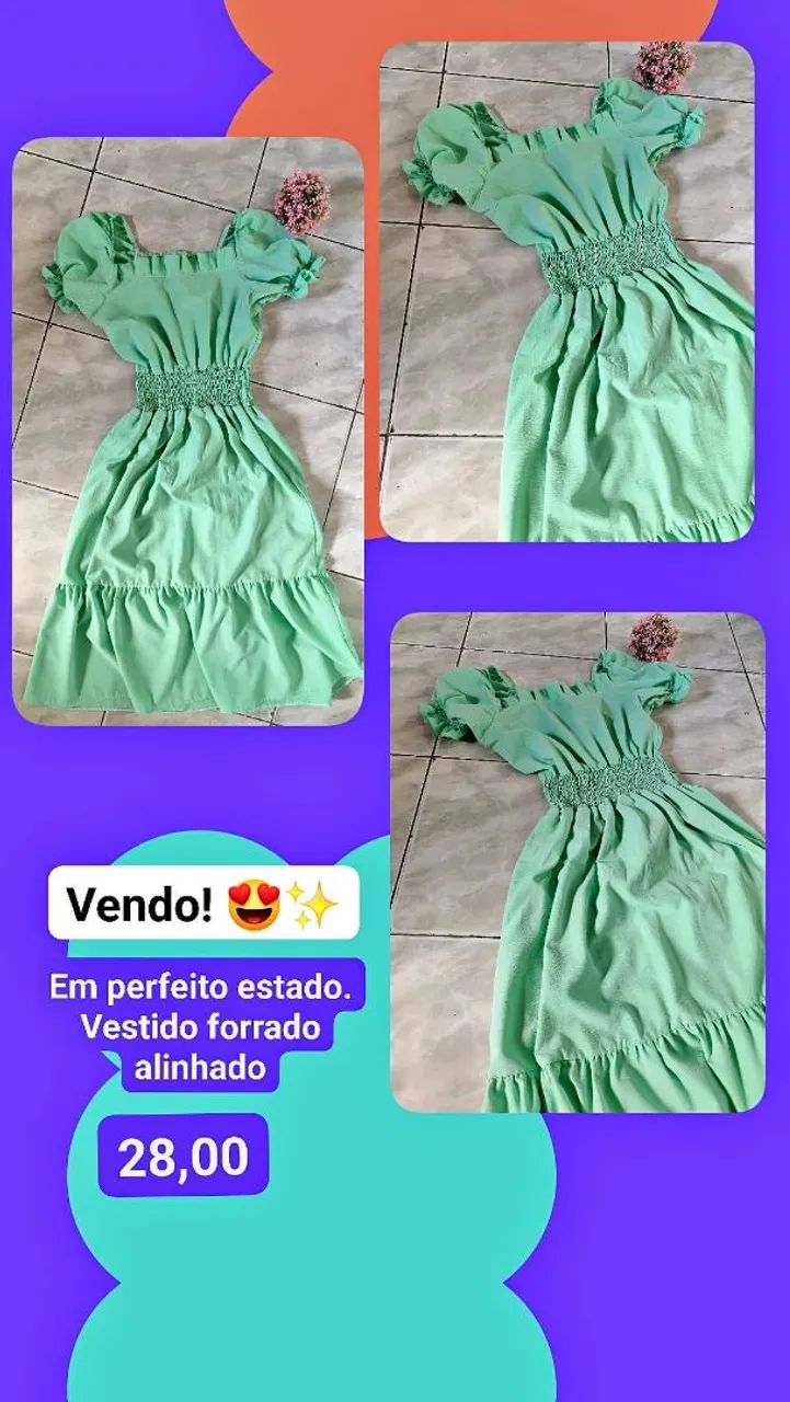 Lindas roupas femininas em desapego ?