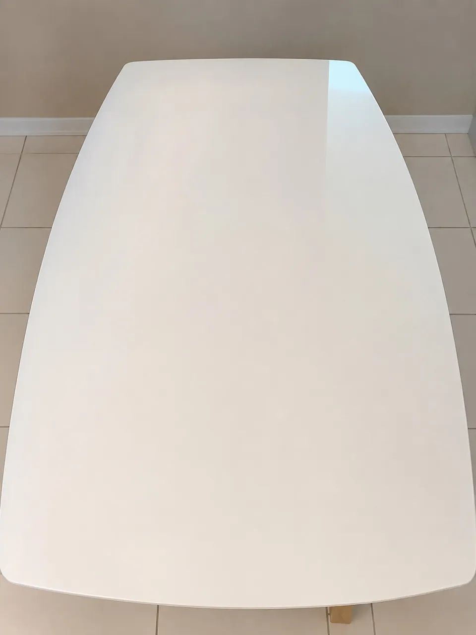 MESA DE VIDRO 6 lugares 