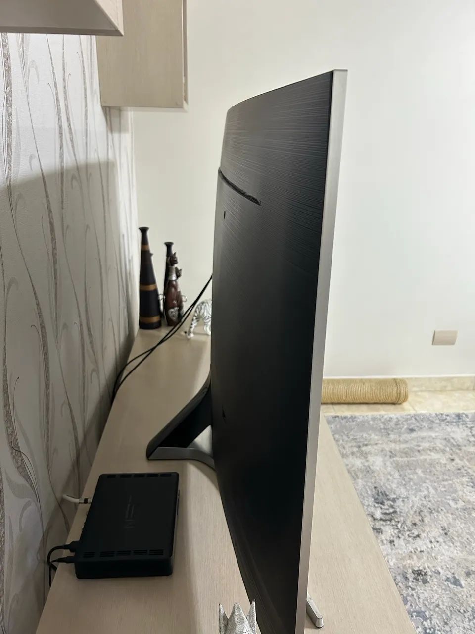 Tv Samsung 55 polegadas Tela curva ( curved) sem funcionar/queimada - Foto 4