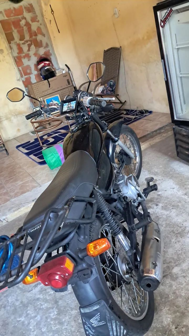Moto toda boa com documentação  - Foto 3