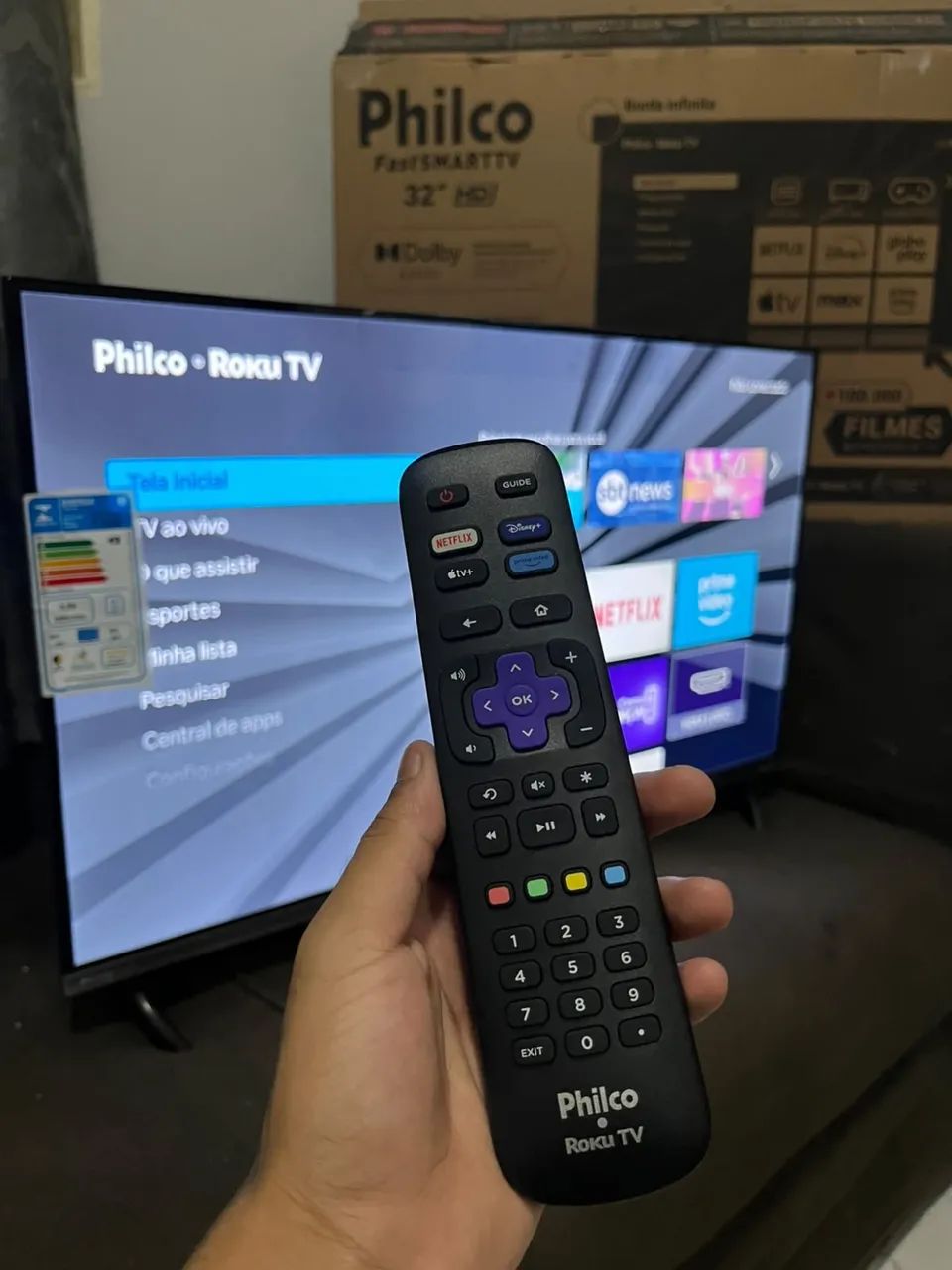 Tv Smart Philco 32 polegadas borda infinita - Foto 4
