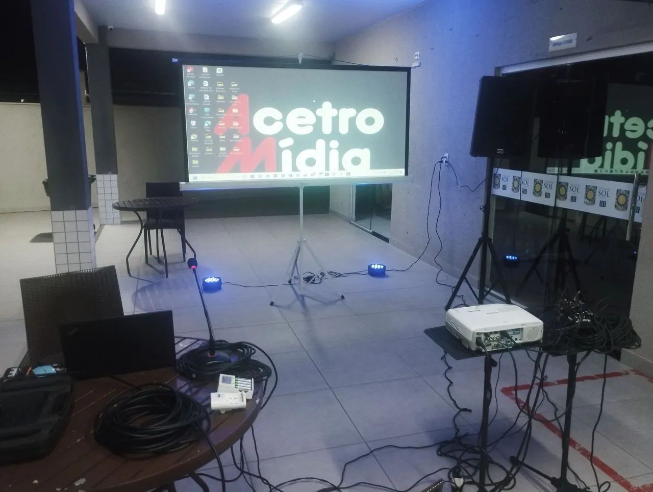 Projeção, telão e som para eventos (Aluguel) - Foto 2
