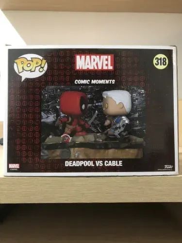 Funko Pop Deadpool Vs Cable Disney Marvel Deadpool Comic Moments 318 - Foto 2