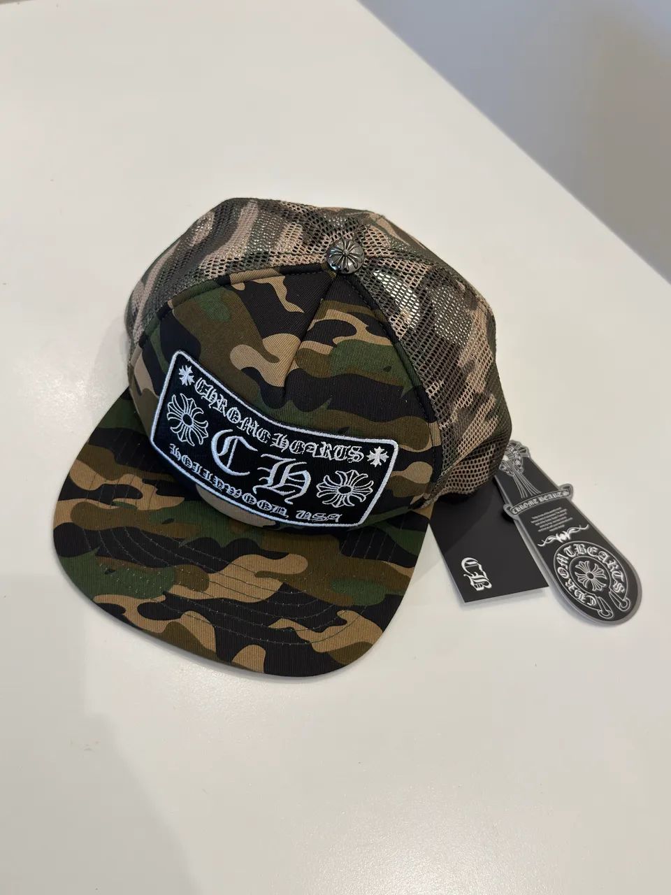 Boné Chrome Hearts Hollywood Camuflado