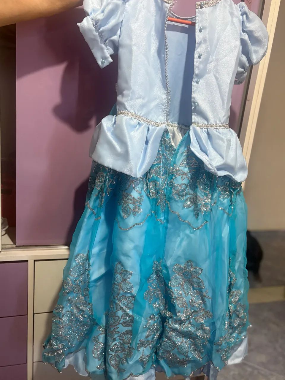 Vestido princesa Cinderela   - Foto 5