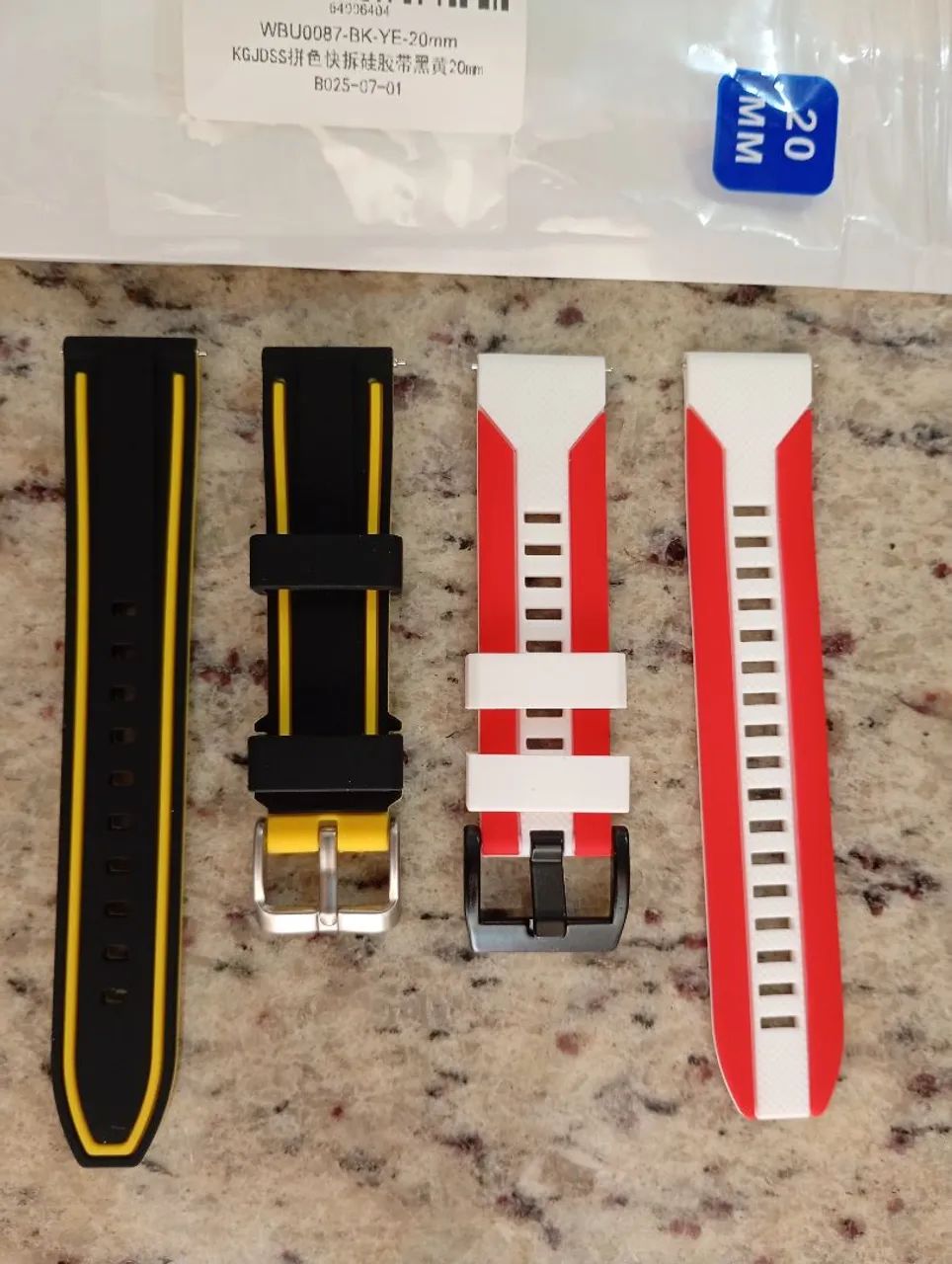 Pulseira de silicone 