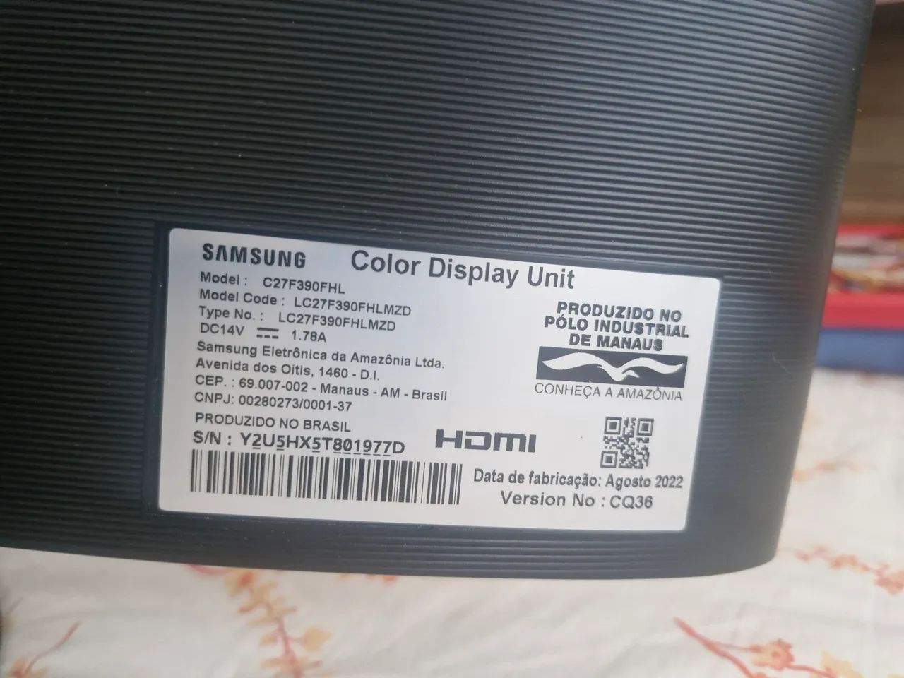 Monitor Samsung 27" para RETIRADA DE PEÇAS  - Foto 4