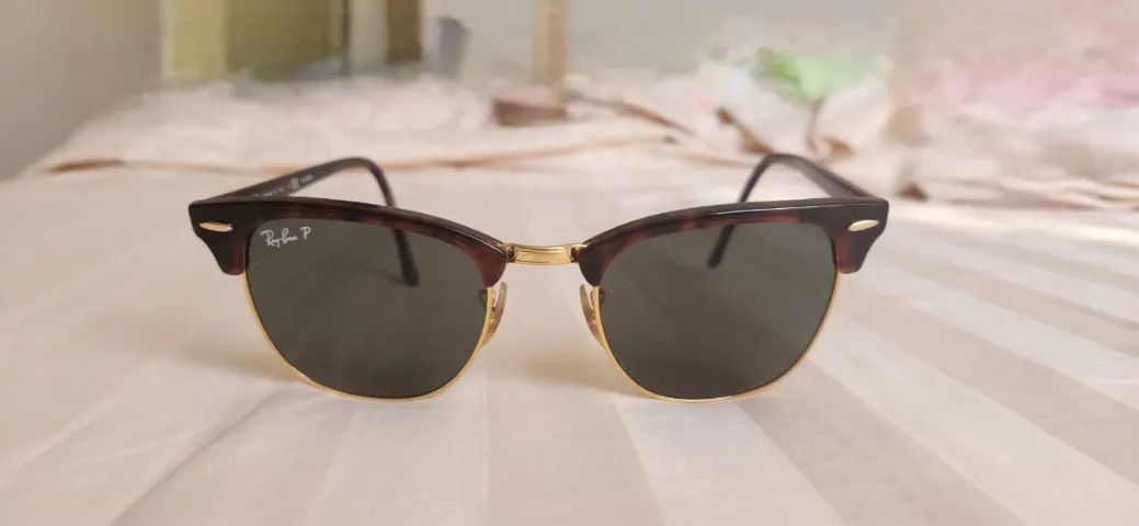 ray ban clubmaster - clássico - polarizada