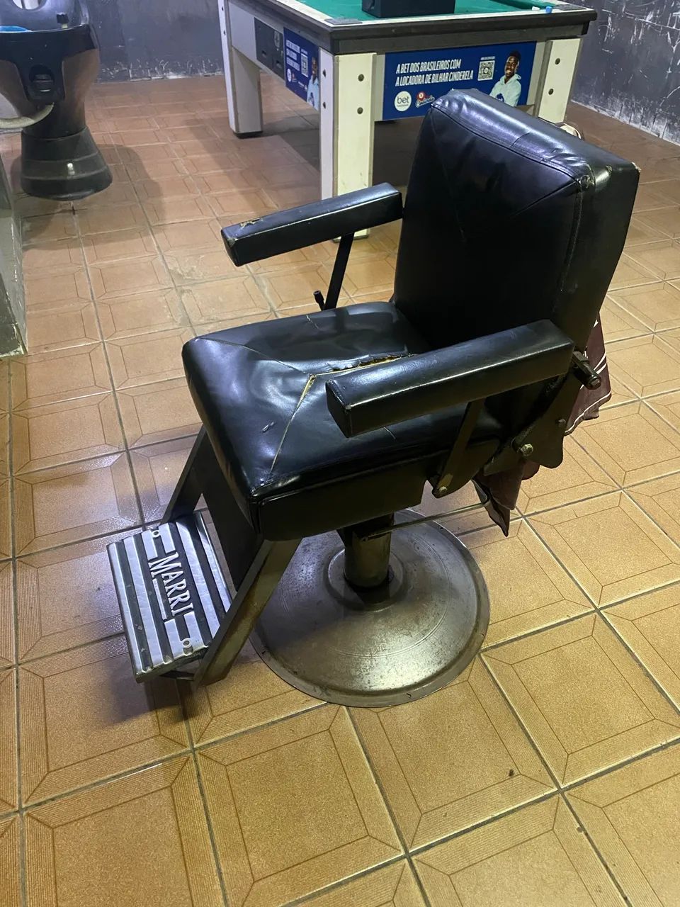 Cadeira de barbeiro 