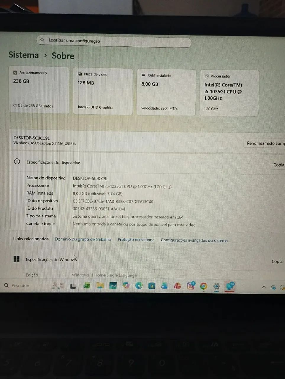 Notebook asus - Foto 2